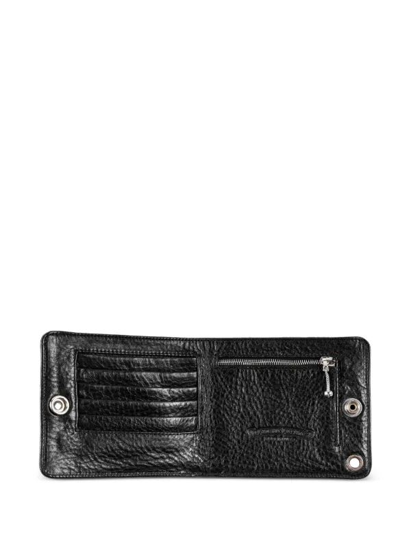 Chrome Hearts grainy-leather Wallet | Black | FARFETCH Chrome Hearts grainy-leather Wallet | Black | FARFETCH