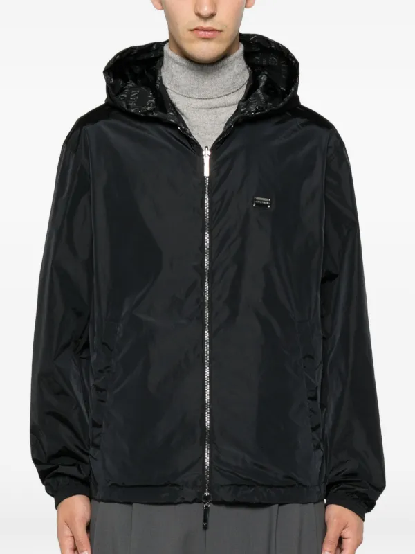 EMPORIO ARMANI エンポリオ アルマーニ リバーシブル ジャケット Emporio Armani リバーシブル ジャケット | ブラック | FARFETCH JP