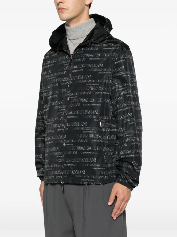 Emporio Armani リバーシブル ジャケット | ブラック | FARFETCH JP