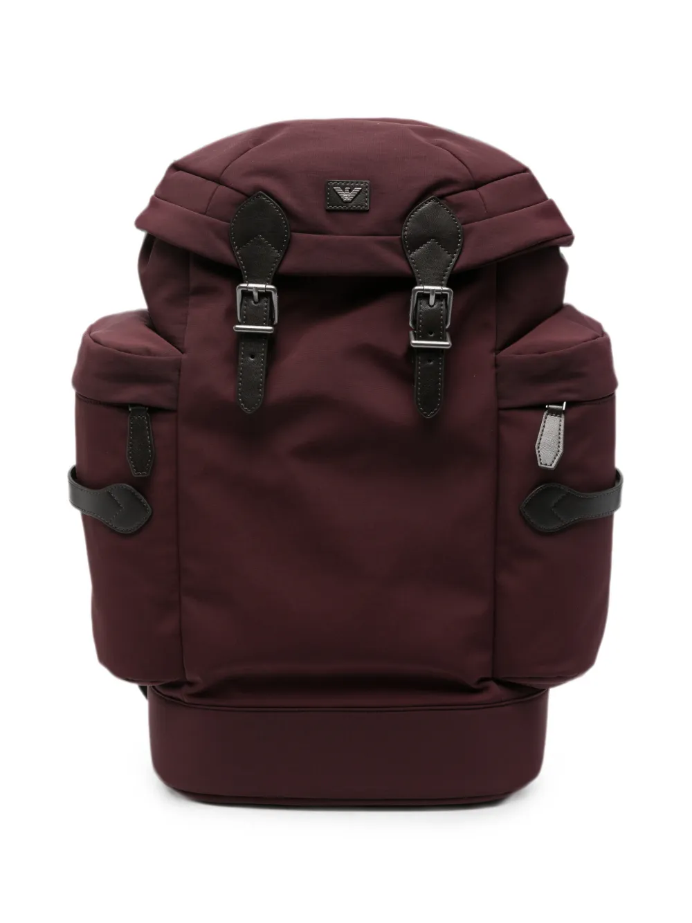 Emporio Armani buckle-fastening backpack - Rot
