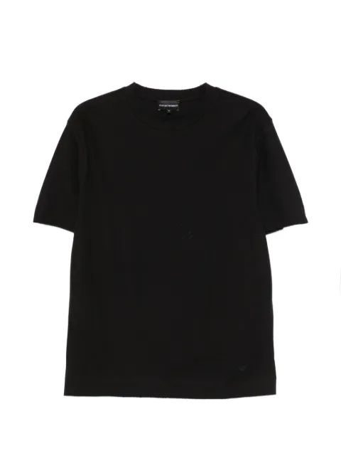 Emporio Armani jersey jacquard T-shirt