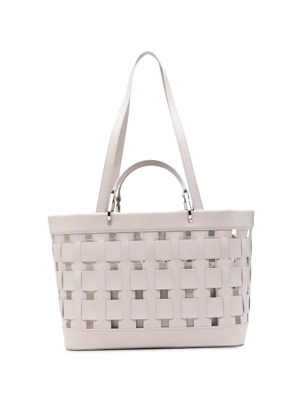 Emporio Armani Borsa tote media - Toni neutri