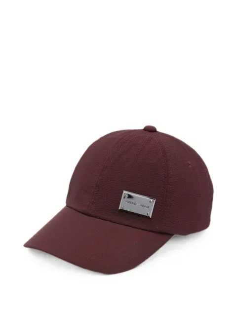 Emporio Armani logo-plaque baseball cap