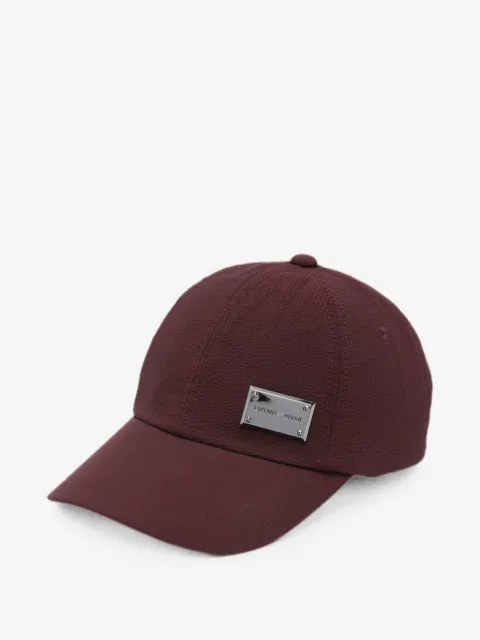 Emporio Armani logo-plaque baseball cap