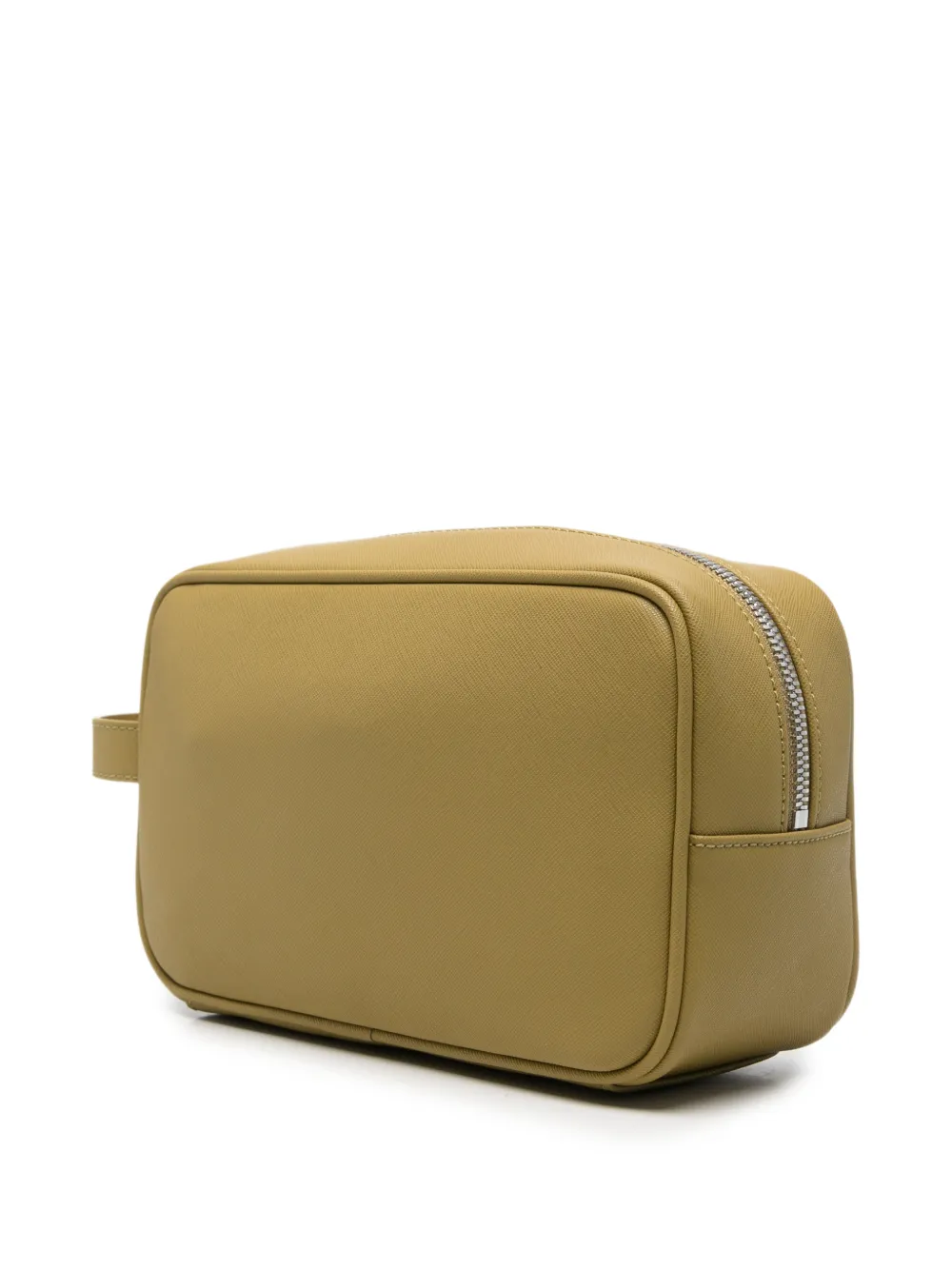 Emporio Armani Toilettas met logoplakkaat Groen
