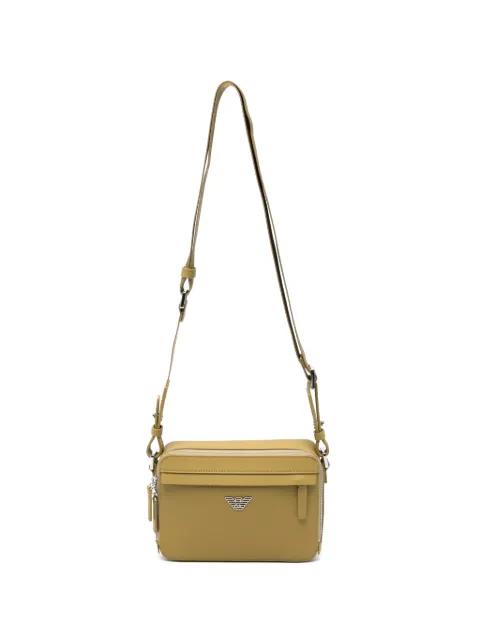 Emporio Armani bolso messenger con logo con detalles
