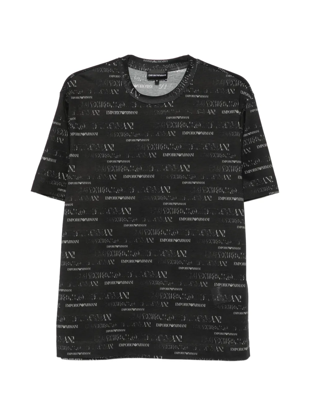 Emporio Armani logo-print T-shirt - Nero