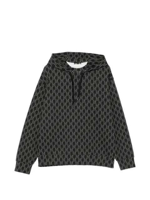 Emporio Armani hoodie con monograma estampado