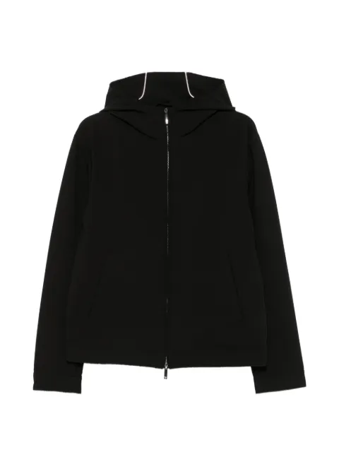 Emporio Armani hooded zipped jacket