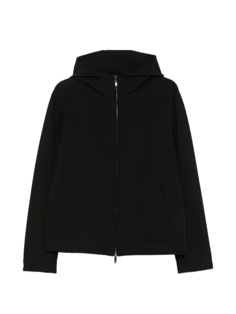Emporio Armani hooded zipped jacket