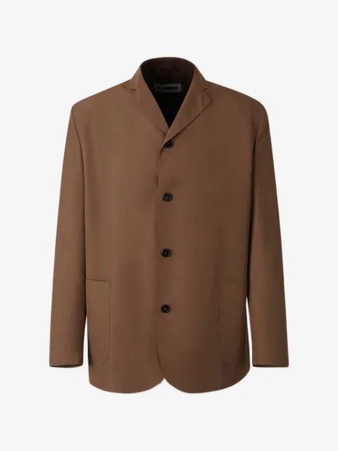 Jil Sander button-up notched-lapels jacket