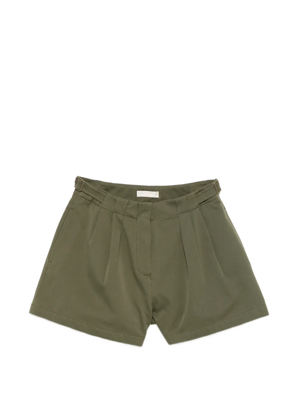Ulla Johnson pleated pocket shorts - Verde