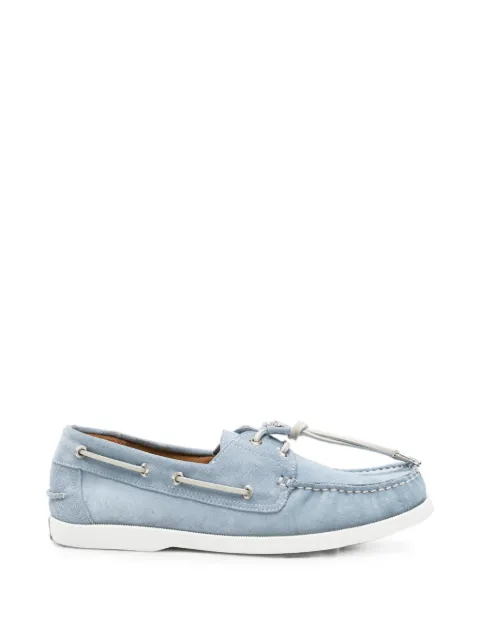 Toga Virilis embellished suede boat shoes