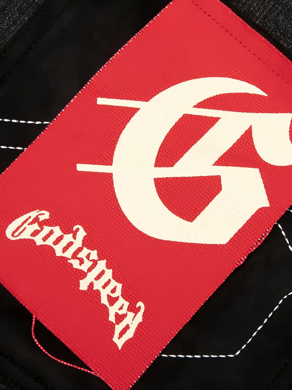 GODSPEED Denim shorts Zwart