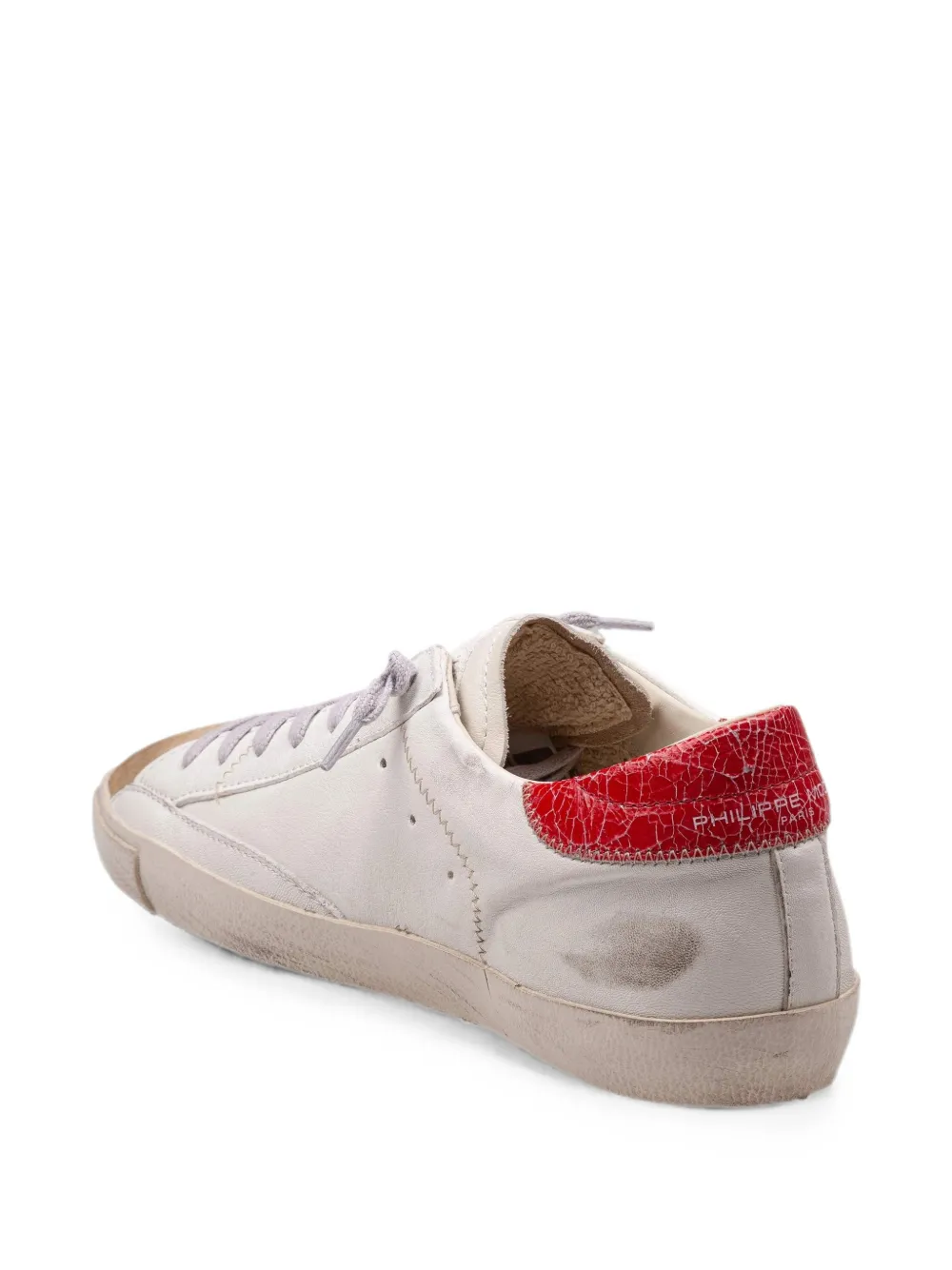 Philippe Model Paris PRSX leather sneakers Wit