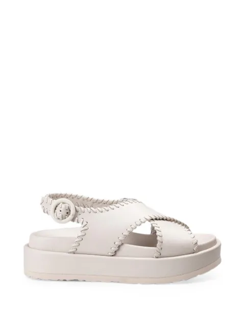 Paloma Barceló Ursula whipstitch-trim platform sandals
