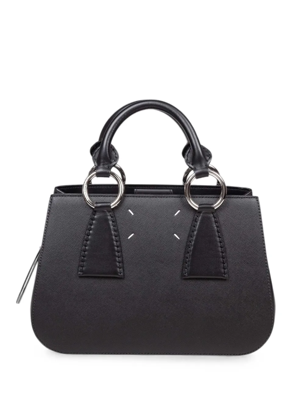 Maison Margiela Four Stitch leather tote bag - Nero