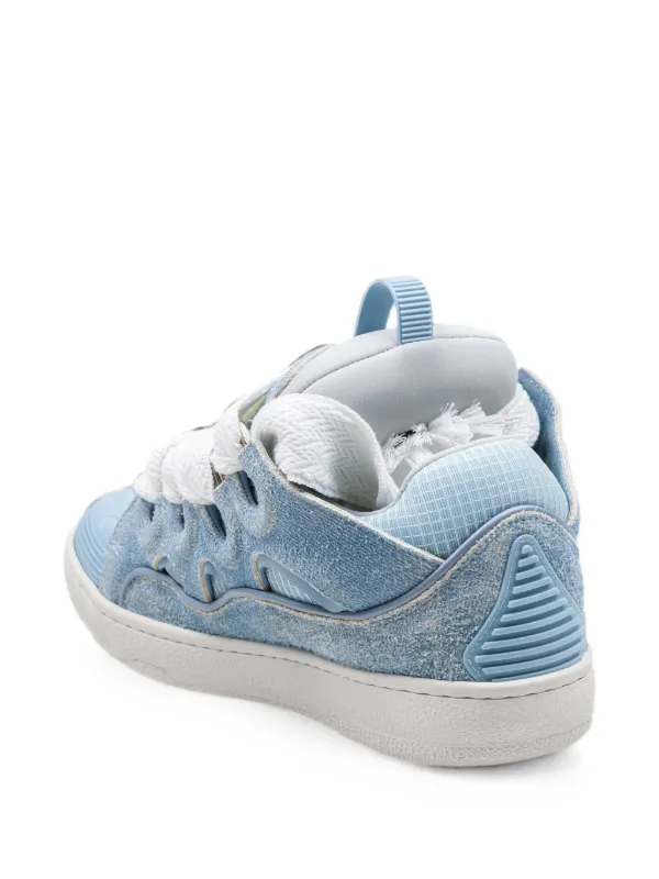 Lanvin Curb Sneakers | Blue | FARFETCH