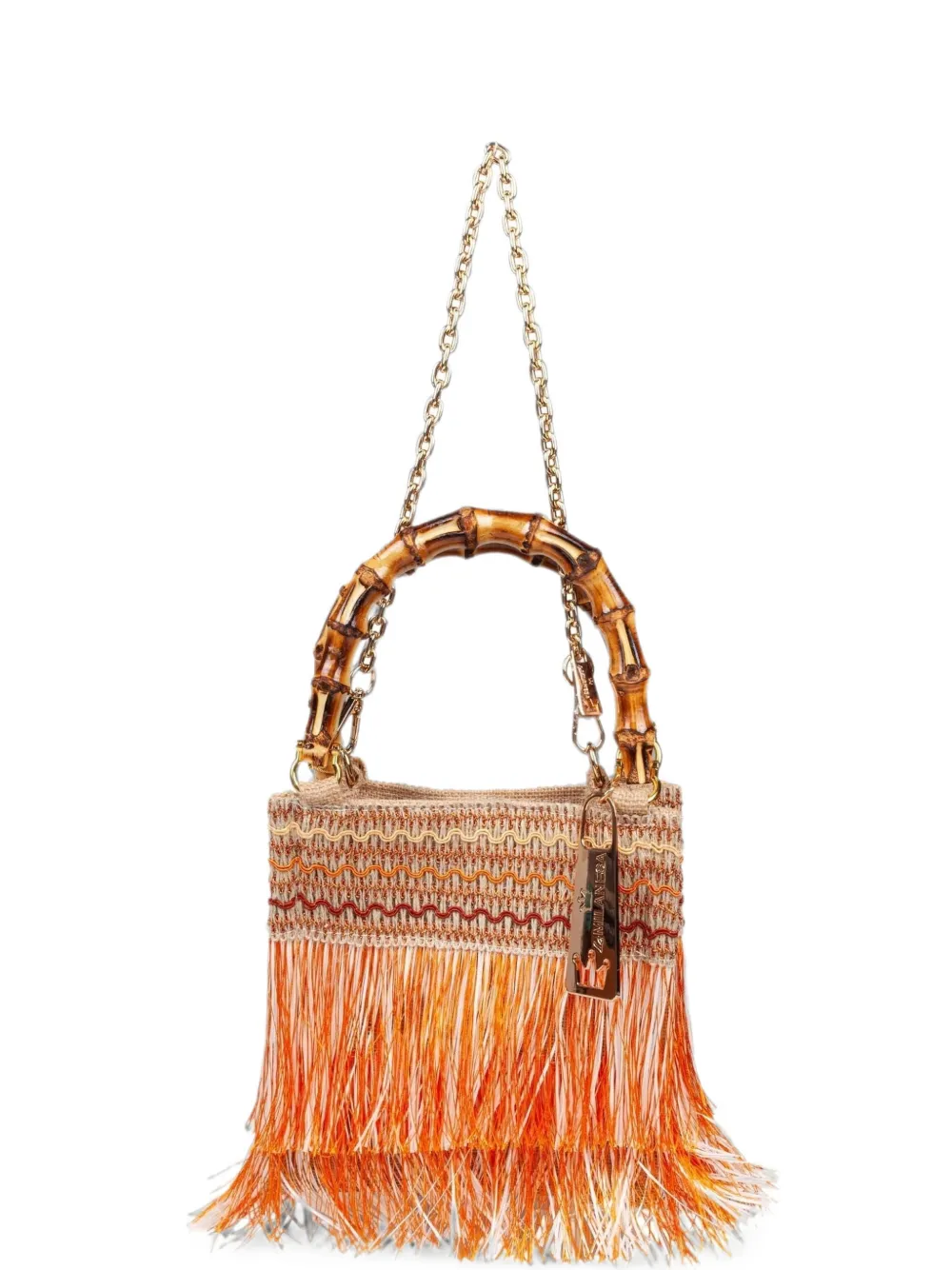 la milanesa Orchidea Small tote bag - Arancione