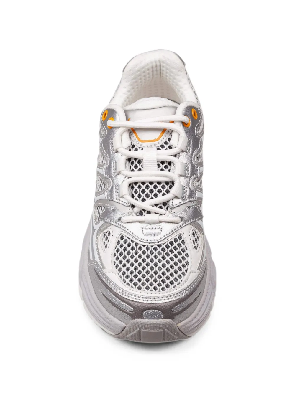 Barracuda Round-One sneakers met mesh vlak Wit