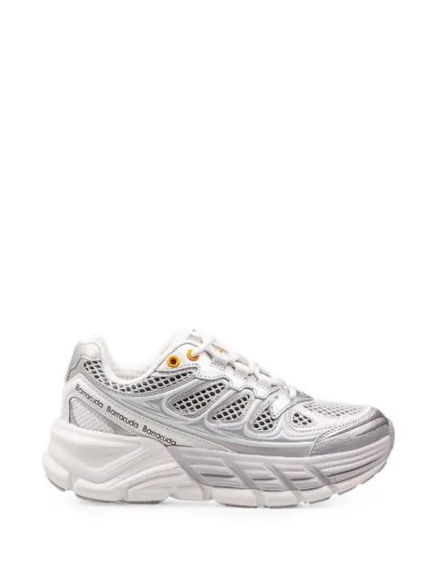 Barracuda Round-One mesh-panel sneakers