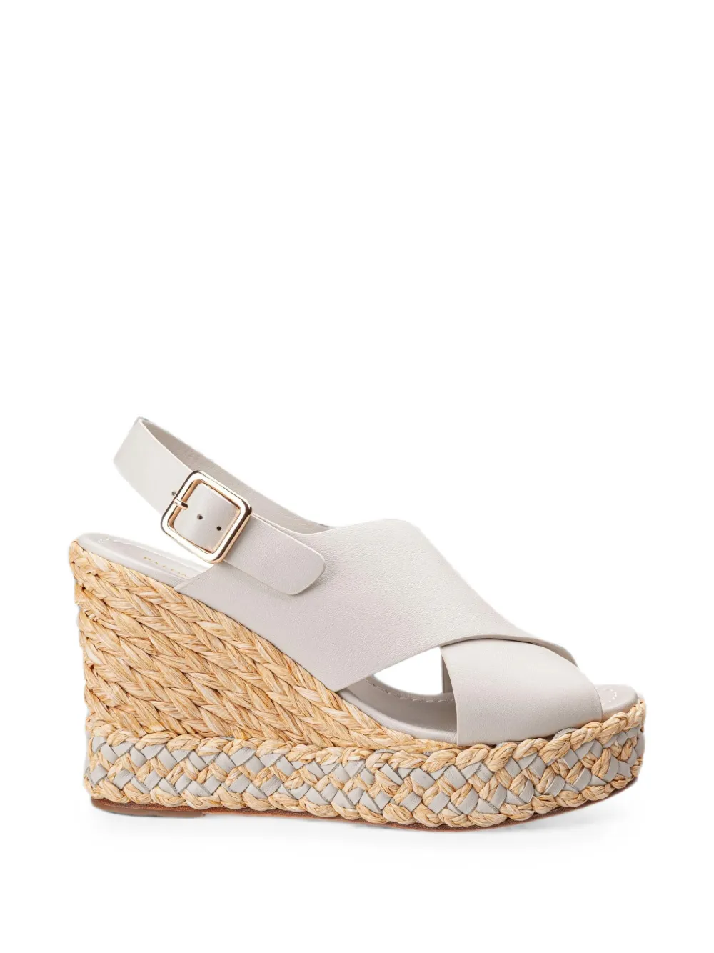 Paloma Barceló Oda Calidis wedge espadrilles Beige