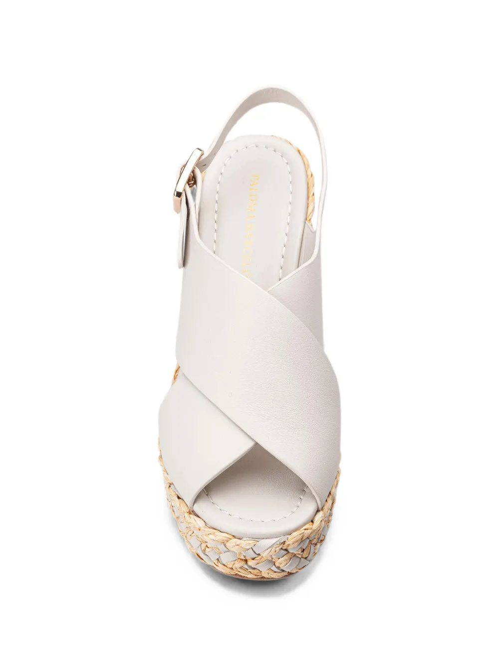 Paloma Barceló Oda Calidis wedge espadrilles Beige