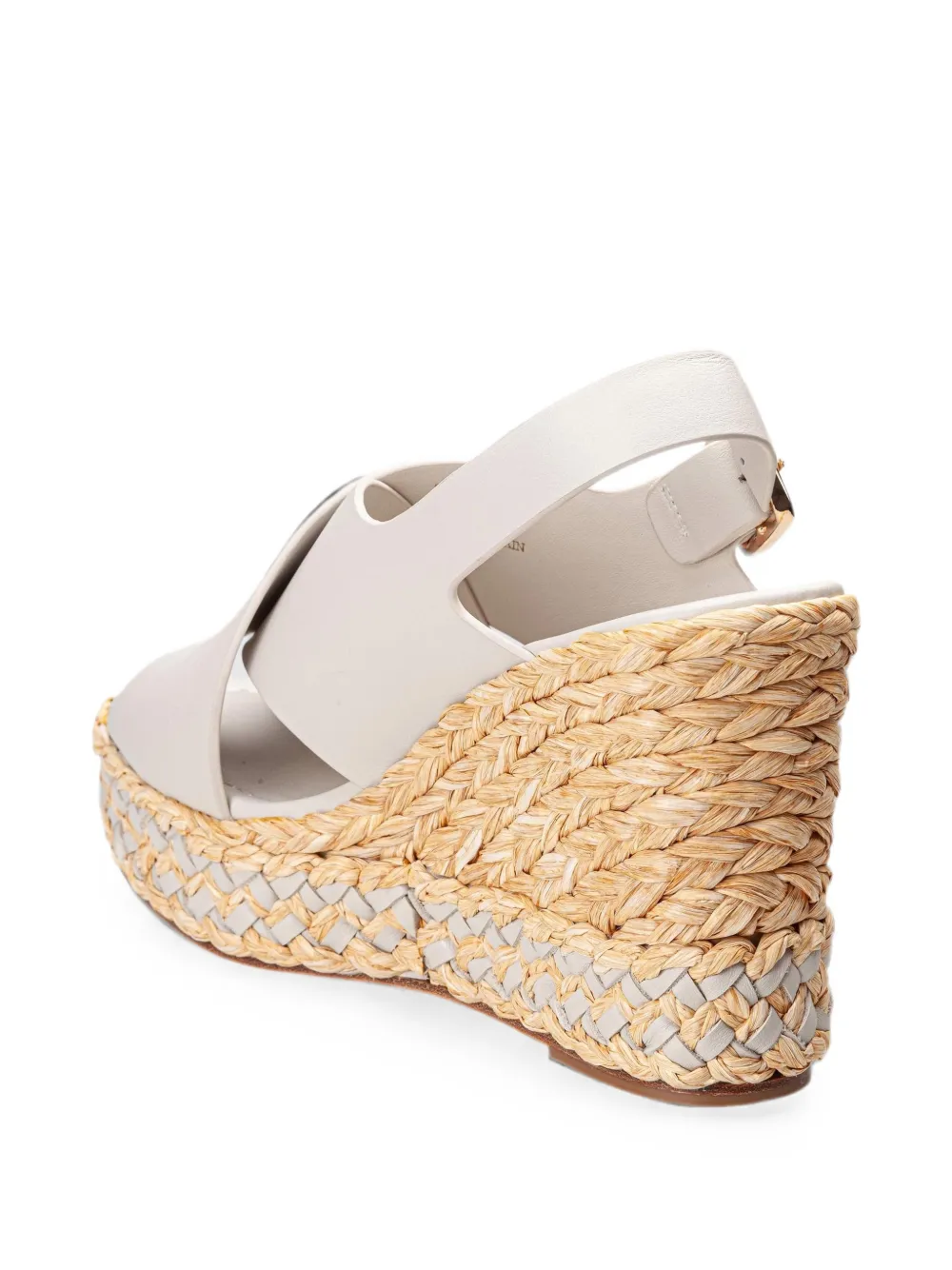 Paloma Barceló Oda Calidis wedge espadrilles Beige