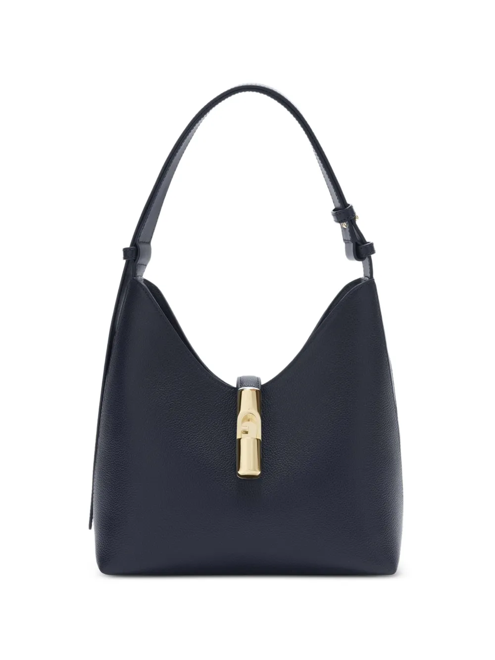 Furla S Goccia leather shoulder bag - Blu