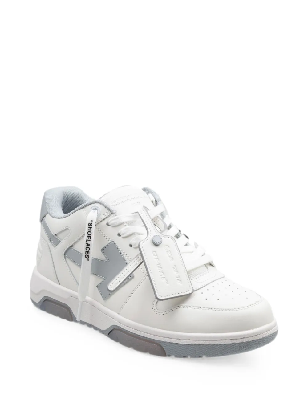 Off-White Out Of Office leather sneakers Wit