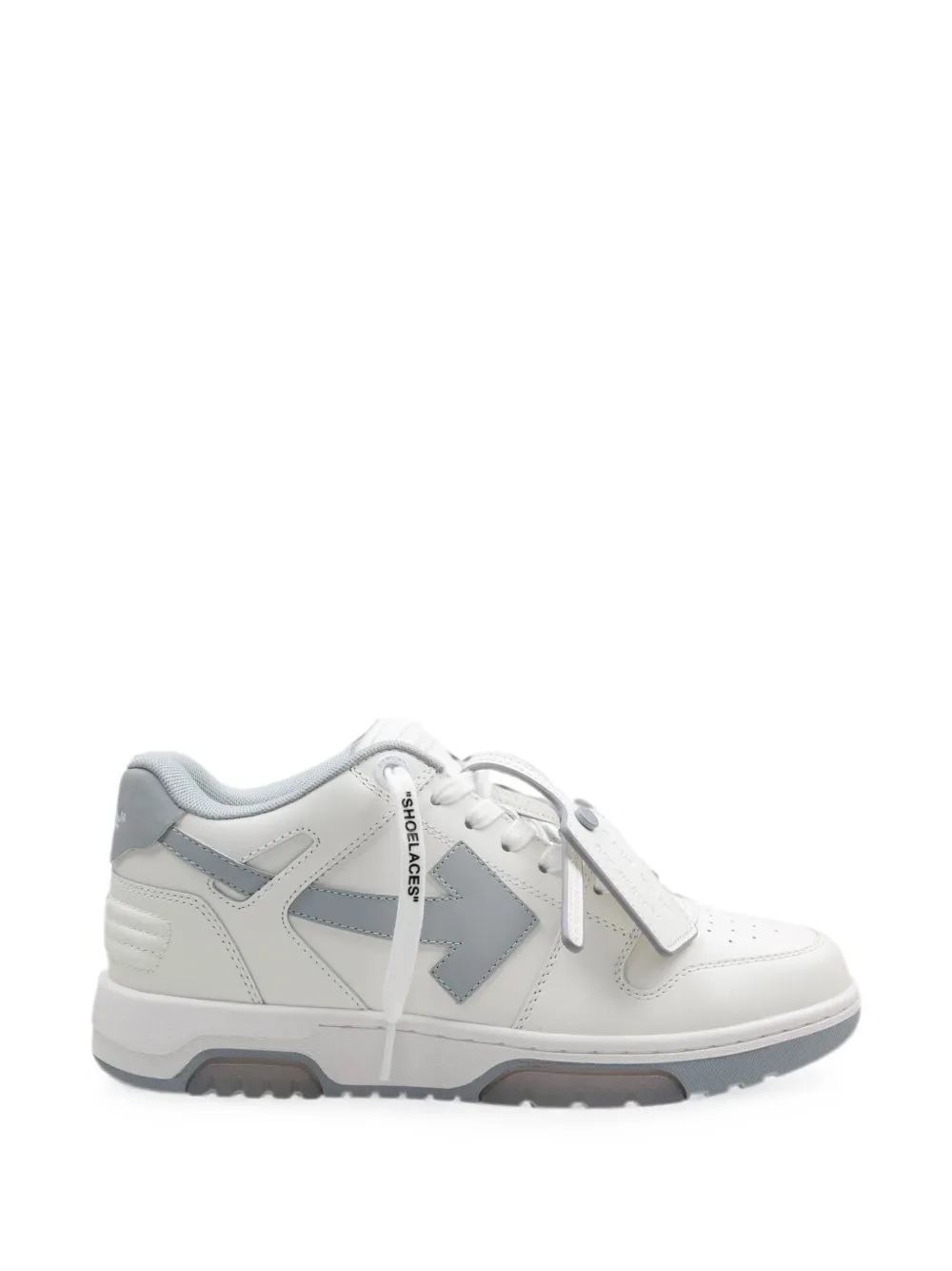Off-White Out Of Office leather sneakers Wit