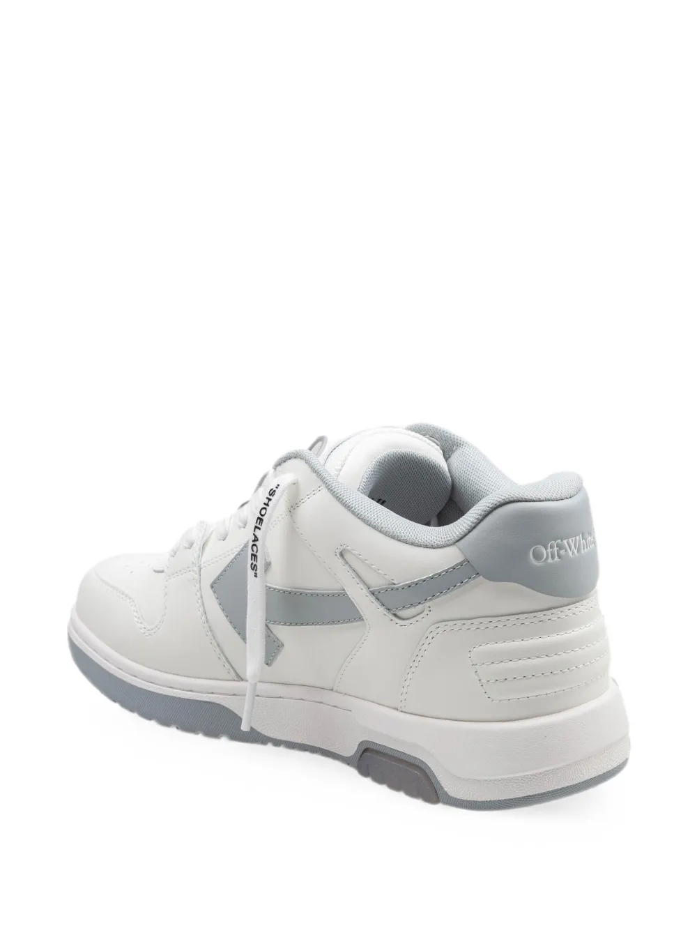Off-White Out Of Office leather sneakers Wit