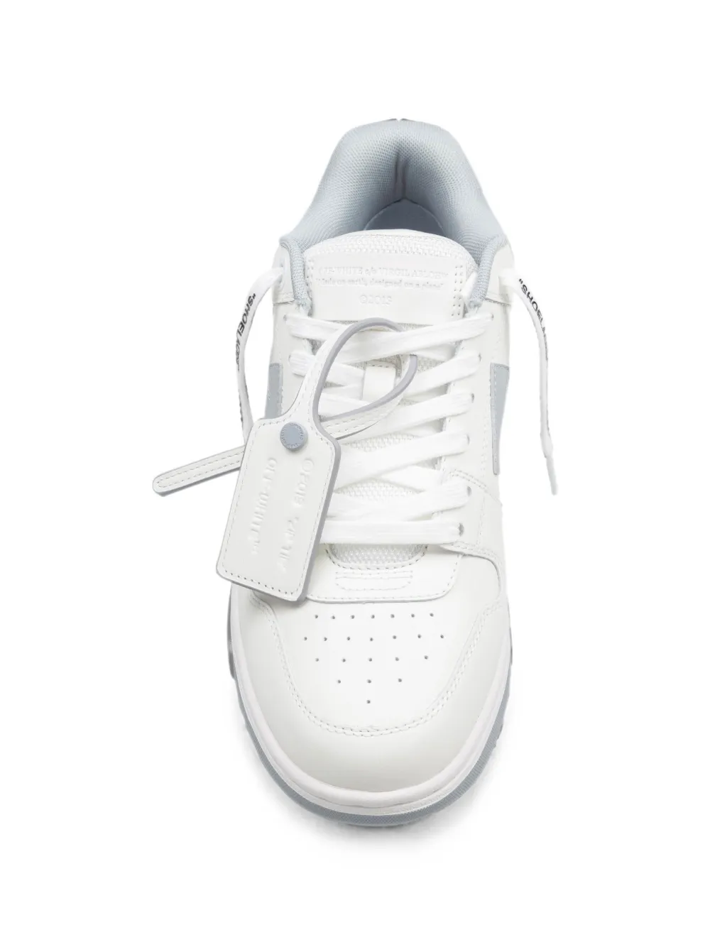 Off-White Out Of Office leather sneakers Wit