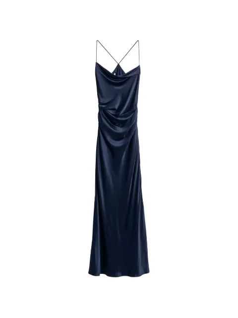 The Sei cowl-neck bias-cut maxi dress
