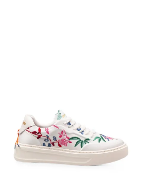 Barracuda Phoenix floral-embroidered sneakers
