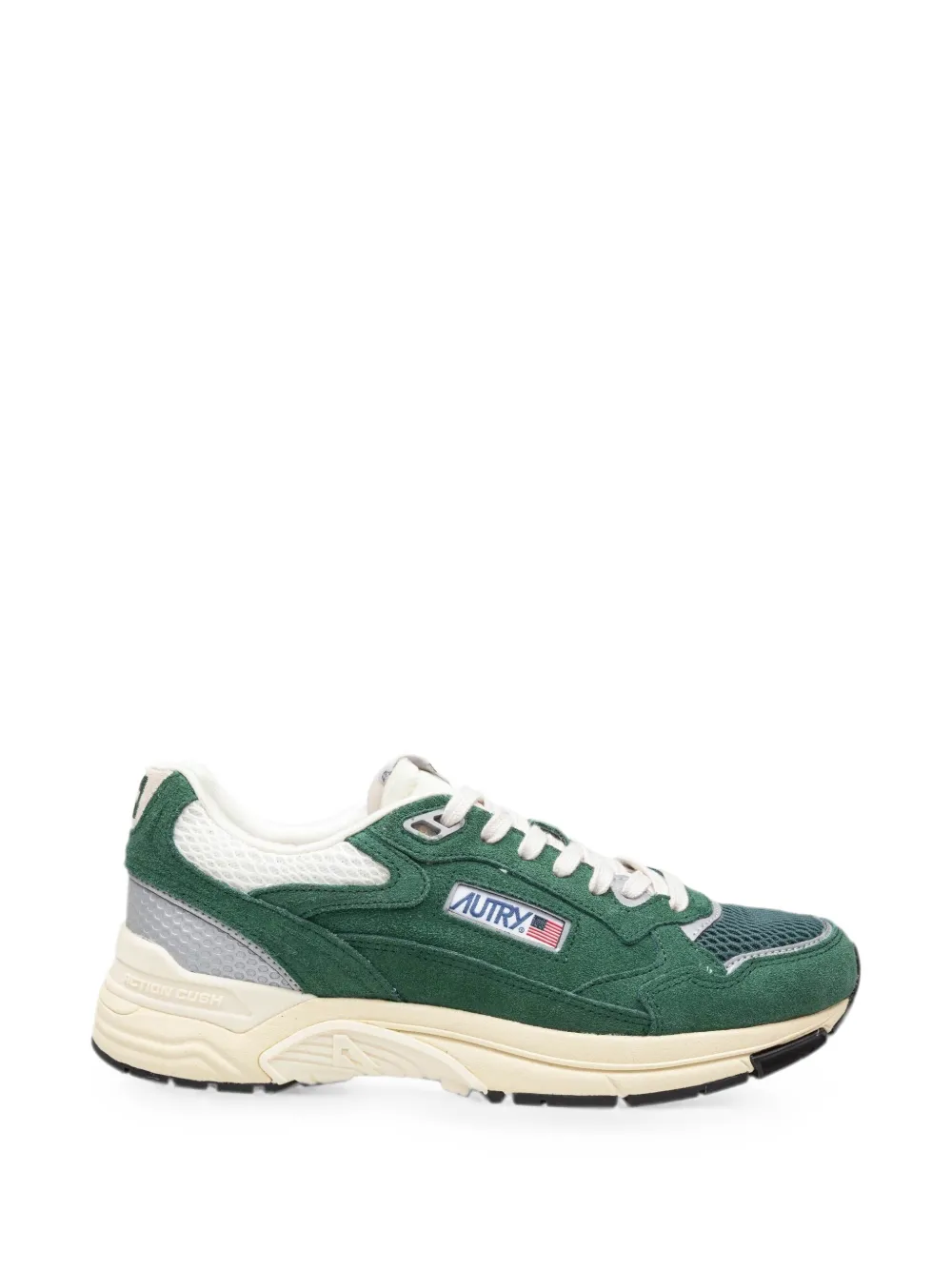 Autry Hyperway suede-panelled sneakers - Verde