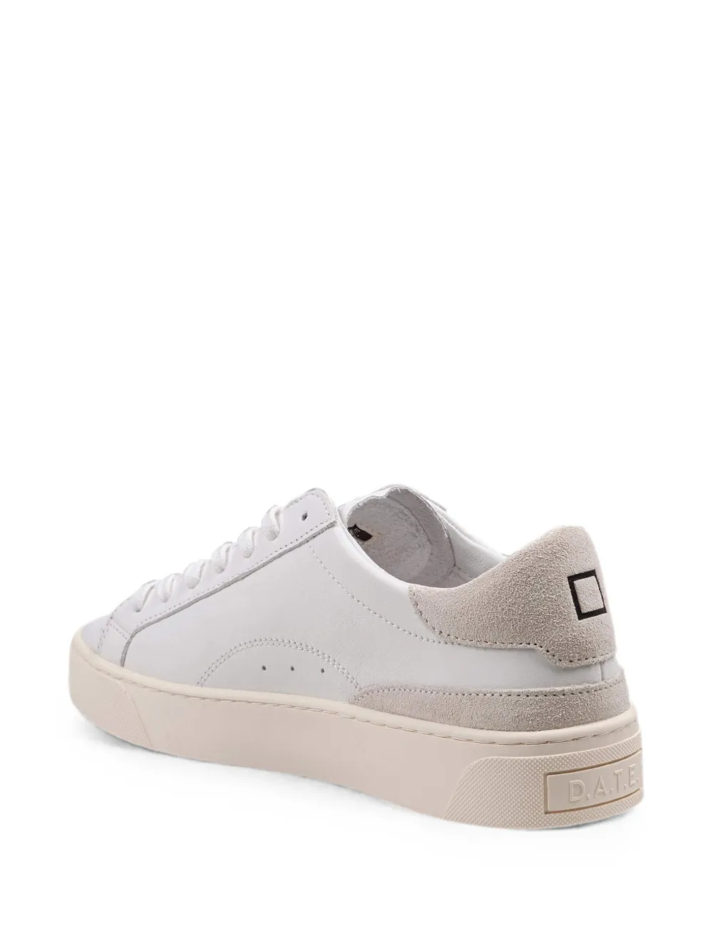 D.A.T.E. Sonica leather sneakers Wit