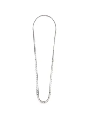 Chrome Hearts R18 Roll Chain Necklace | Silver | FARFETCH AO