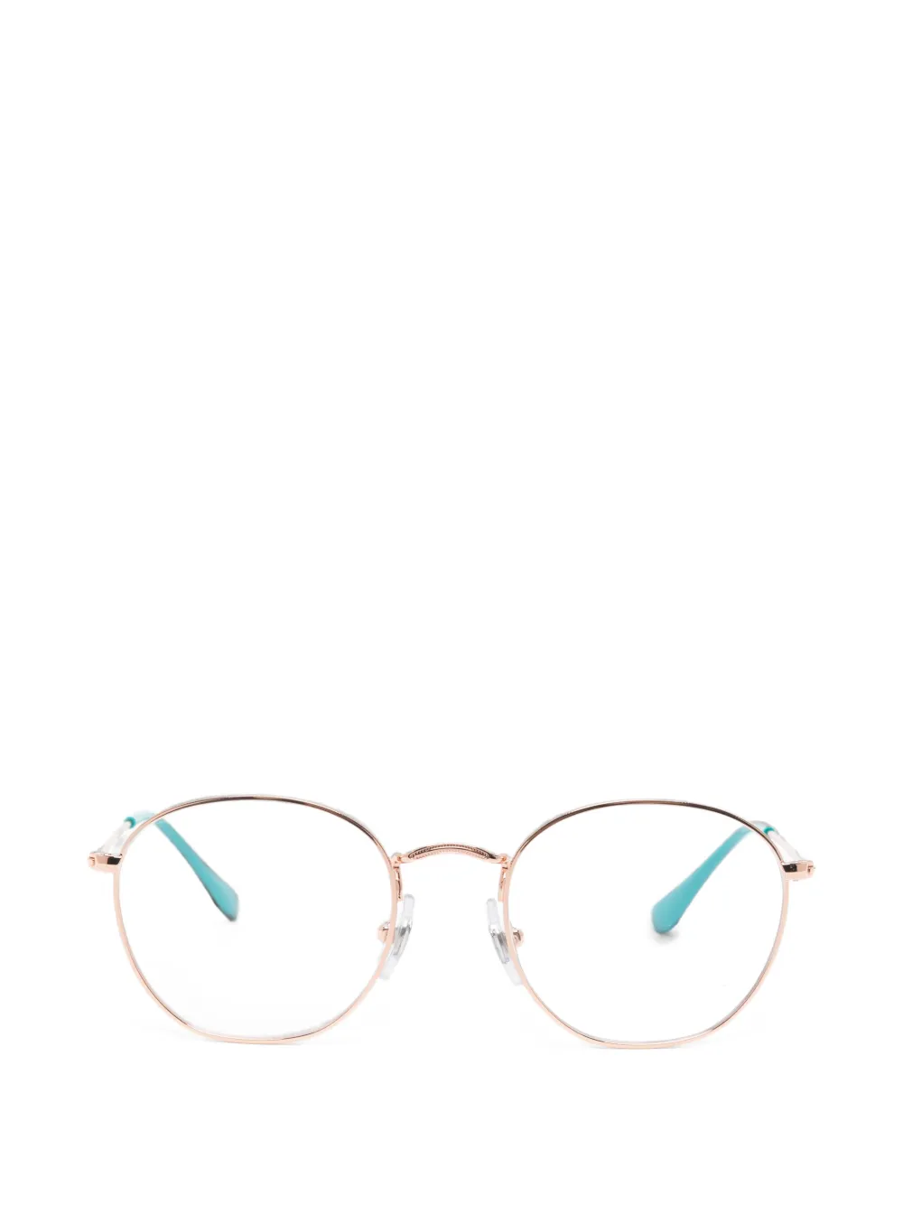 RAY-BAN JUNIOR round-frame glasses - Rosa