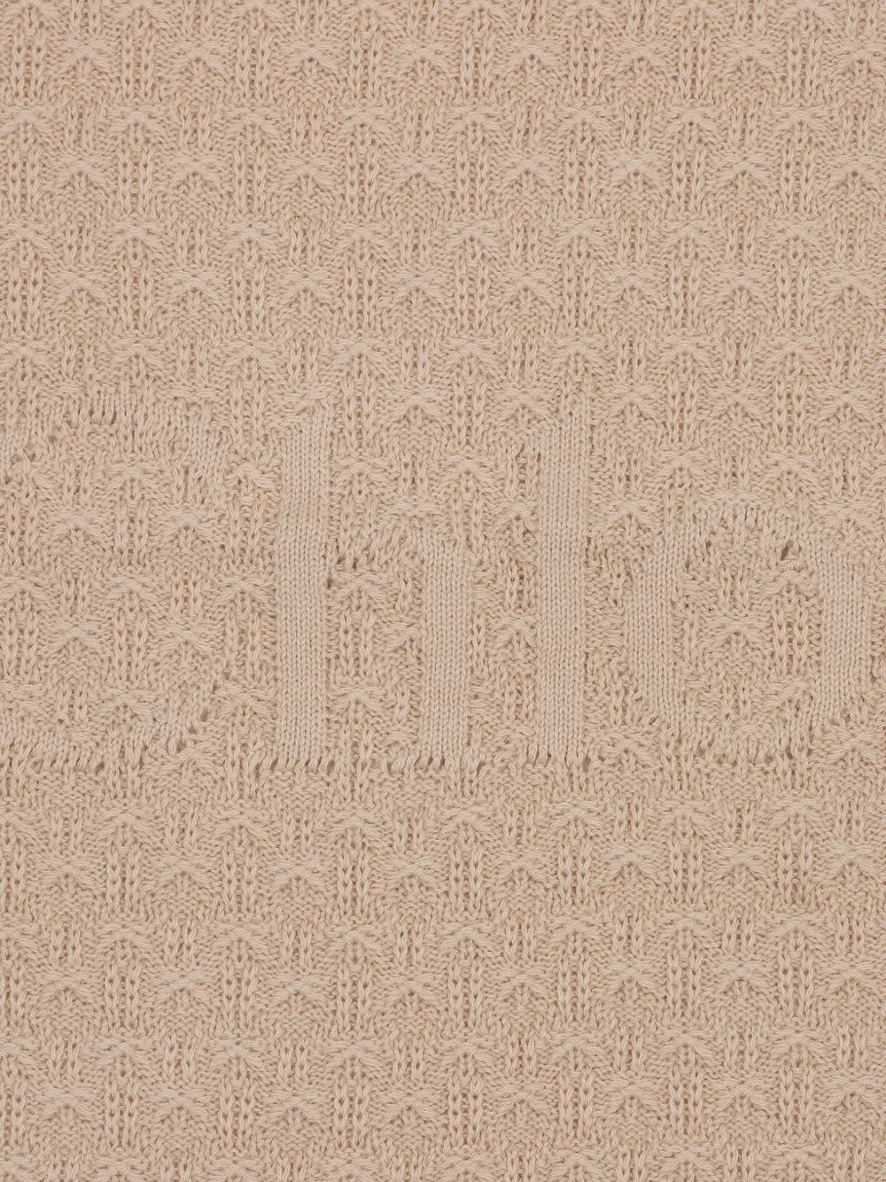 Chloé Kids Deken met logo Beige