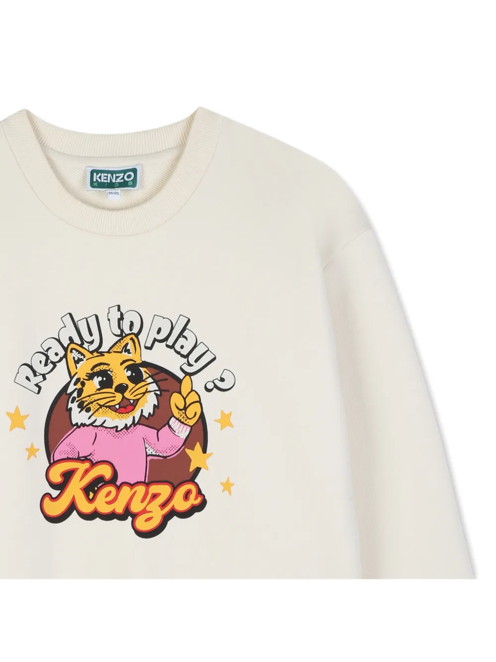 Kenzo Kids Trui met print Wit