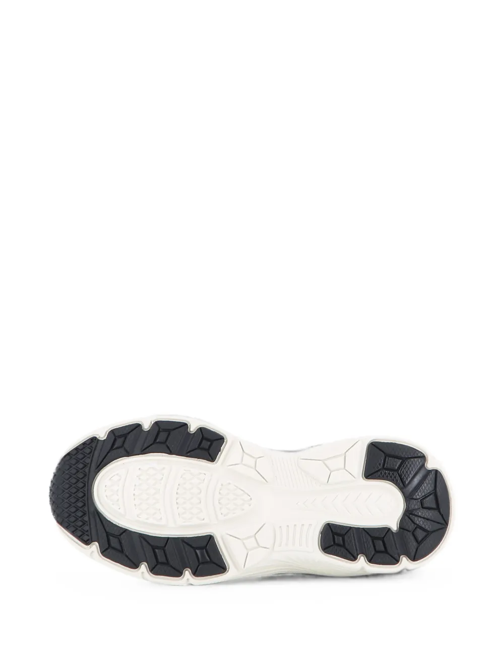 Karl Lagerfeld Kids Orion Sidetrim suède sneakers met logo-patch en afwerking Wit
