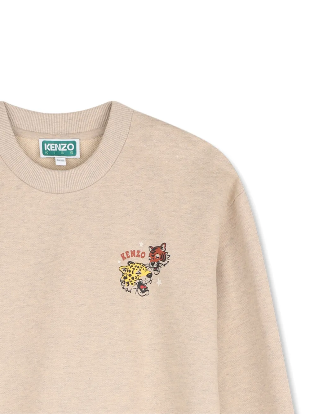 Kenzo Kids Trui met print Beige