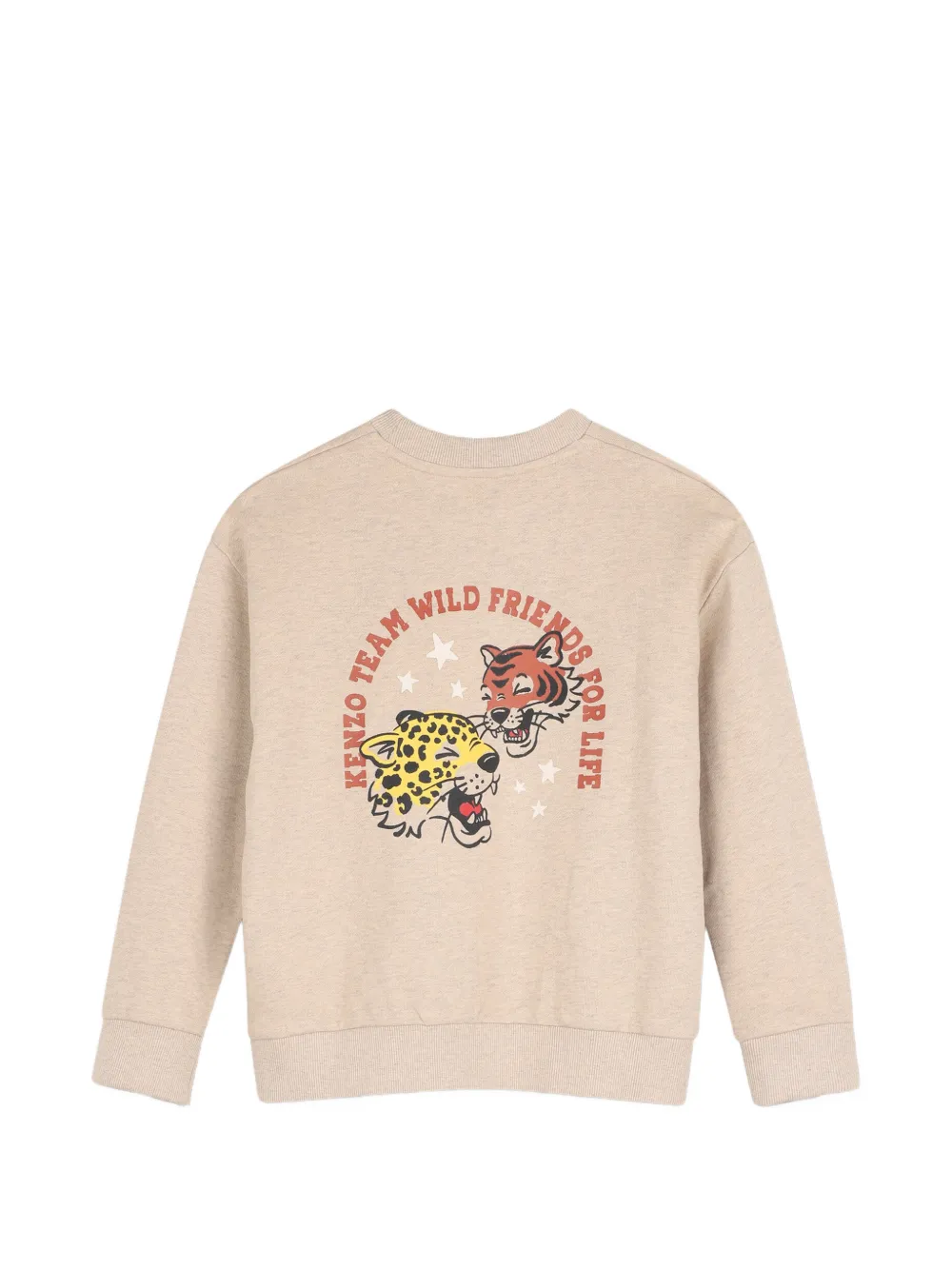 Kenzo Kids Trui met print Beige