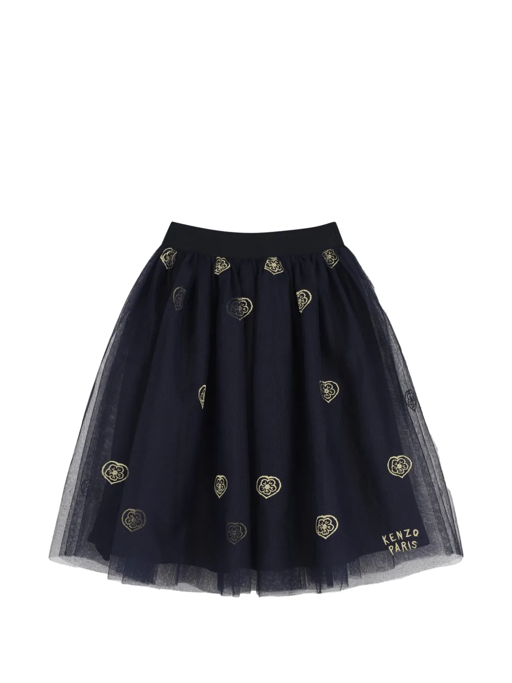 Kenzo Kids Gonna con stampa - Blu