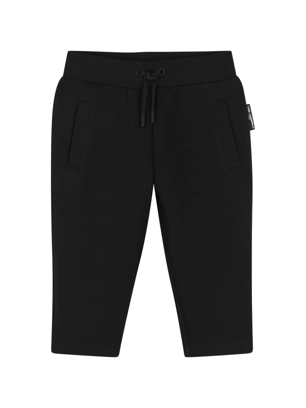 Karl Lagerfeld Kids Top en broek met logoprint Wit
