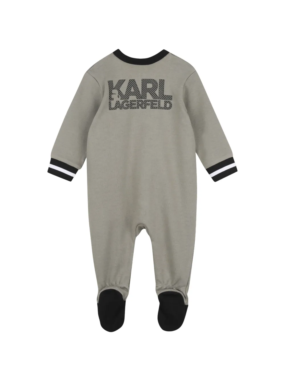 Karl Lagerfeld Kids Pyjama met logoprint Grijs