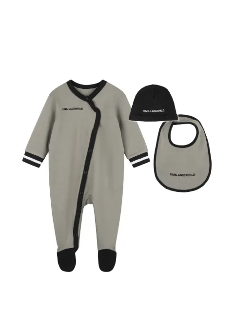 Karl Lagerfeld Kids Pyjama-Set mit Logo-Print