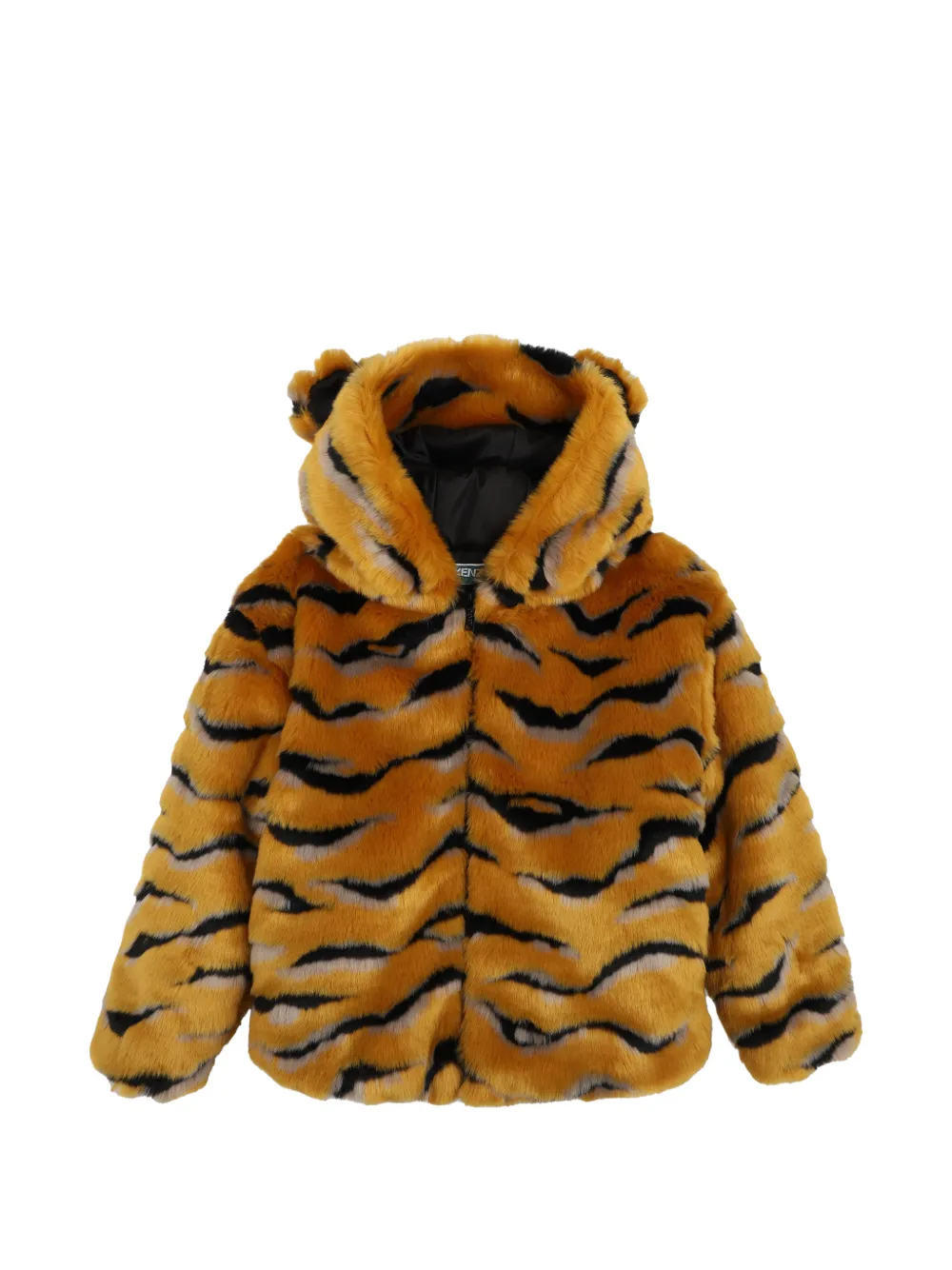 Kenzo Kids Felpa con stampa - Arancione