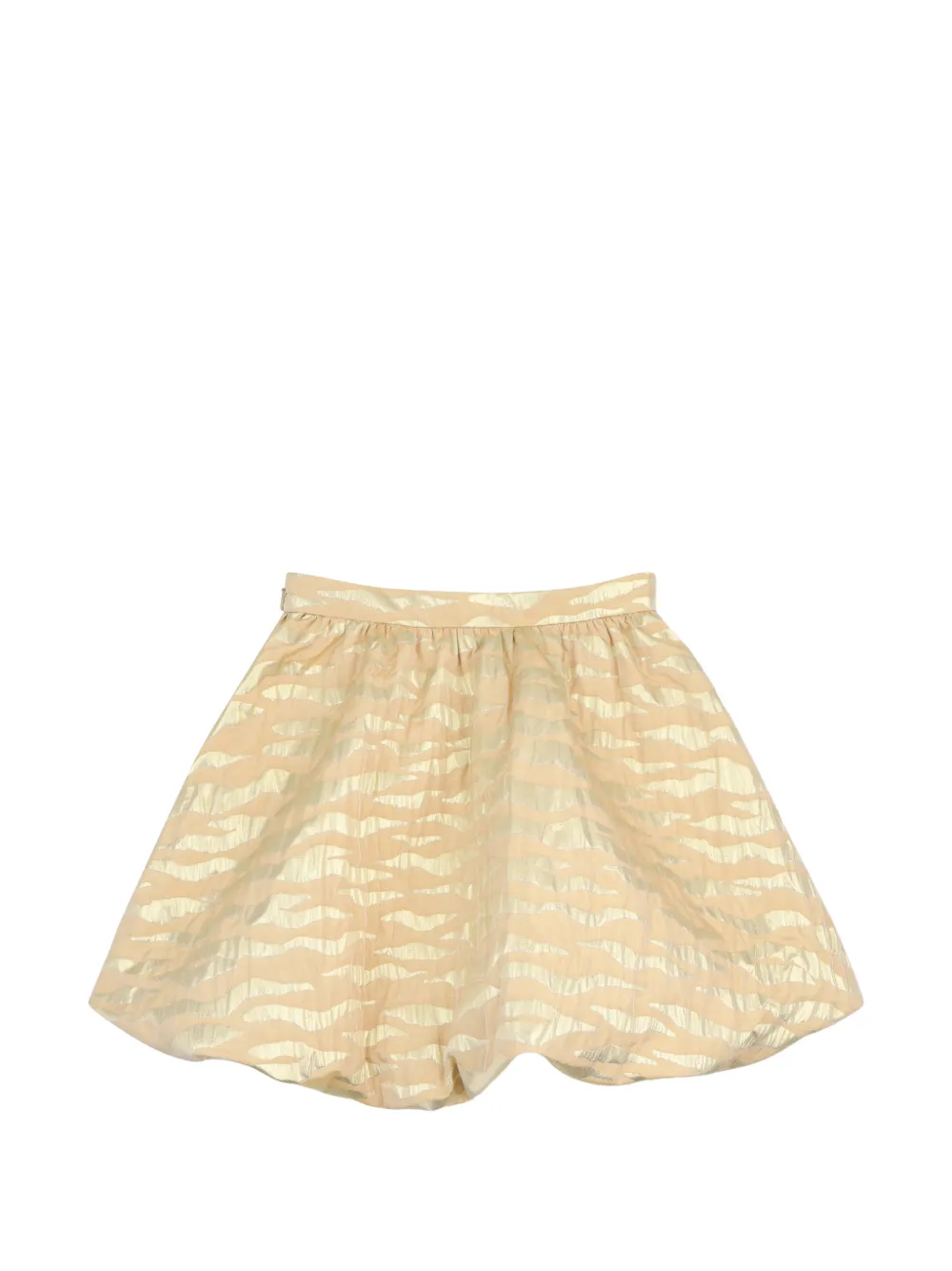 Kenzo Kids Ballonrok met tijger-patroon Beige